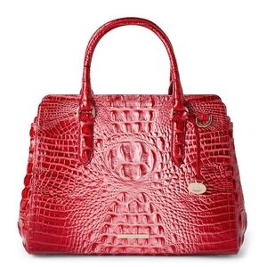 BRAHMIN Finley Carryall Red Dragon
